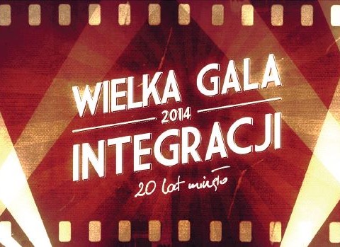 Grafika promująca Wielką Galę Integracji 2014