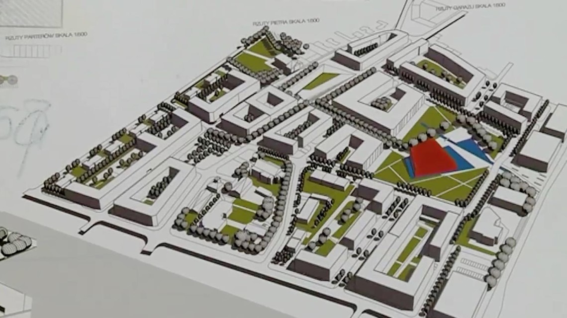 Projekt architektoniczny dot. zagospodarowania przestrzeni miejskiej