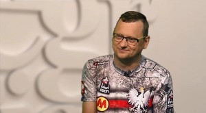 Tomasz Szkwara podczas rozmowy w studio