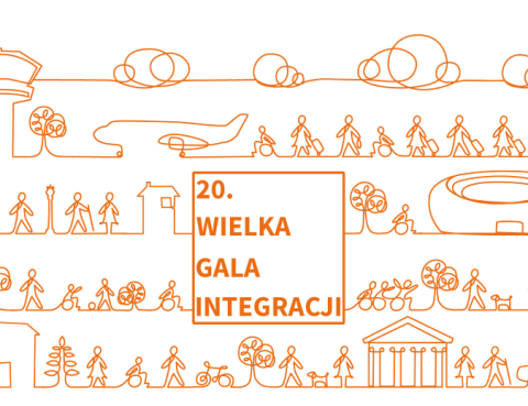 Grafika towarzysząca Wielkiej Gali Integracji 2015