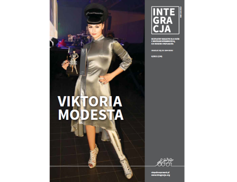 okładka magazynu Integracja 6/2015 z Viktorią Modestą