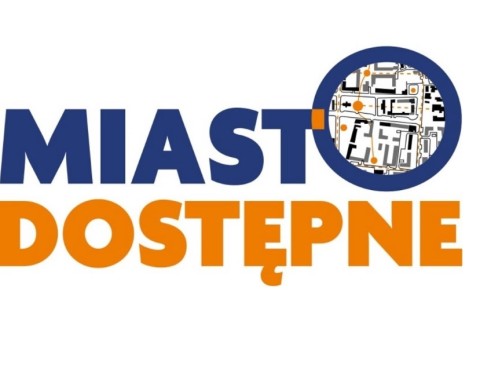 napis Miasto Dostępne