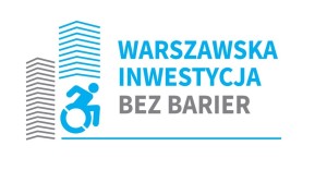 logo Warszawskiej Inwestycji bez barier